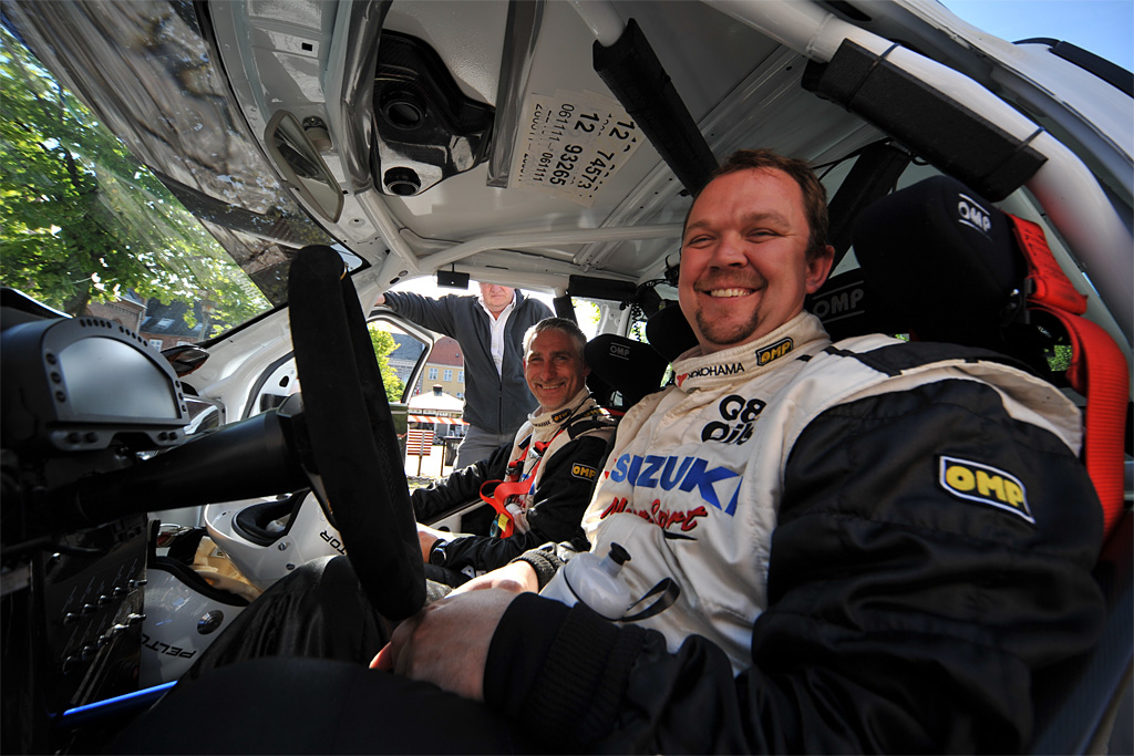 René Harms skal give den nye Swift rally-Danmarkspremiere